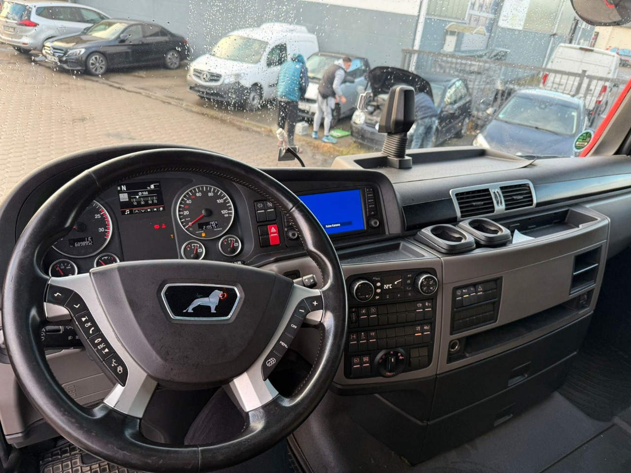 Konteineris-vežimus/ Sukeisti kūną sunkvežimis MAN TGX 26.470 XXL 6x2  BDF+Retarter +Standklima: foto 9