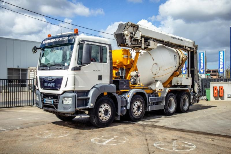 MAN TGS 32.400BB+LIEBHERR 8M³+BAND/TAPIS 16m - Betonvežis: foto 2 MAN TGS 32.400BB+LIEBHERR 8M³+BAND/TAPIS 16m - Betonvežis: foto 2