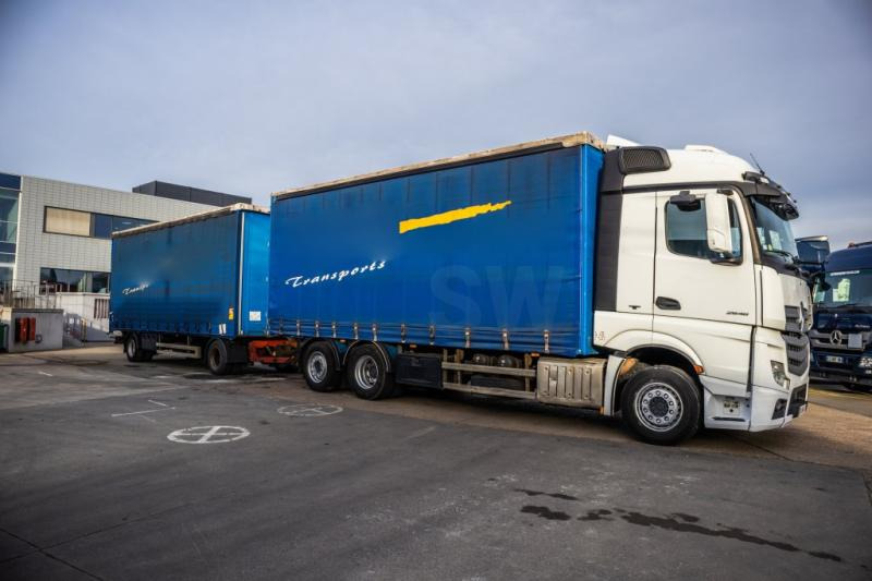 Mercedes ACTROS 2548 BL - Tentinis sunkvežimis: foto 2 Mercedes ACTROS 2548 BL - Tentinis sunkvežimis: foto 2