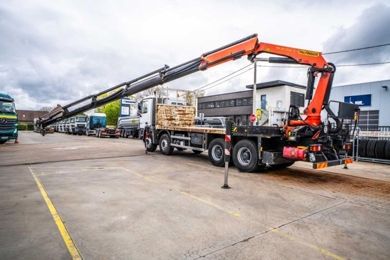Mercedes ACTROS 3241-MP3 +PALFINGER 26 t/m-5XHYDR. - Platforminis/ Bortinis sunkvežimis, Sunkvežimis su kranu: foto 5 Mercedes ACTROS 3241-MP3 +PALFINGER 26 t/m-5XHYDR. - Platforminis/ Bortinis sunkvežimis, Sunkvežimis su kranu: foto 5