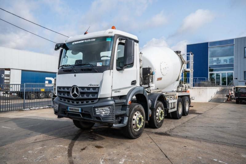 Mercedes AROCS 3240 BB+STETTER 9m3 - Betonvežis: foto 1 Mercedes AROCS 3240 BB+STETTER 9m3 - Betonvežis: foto 1