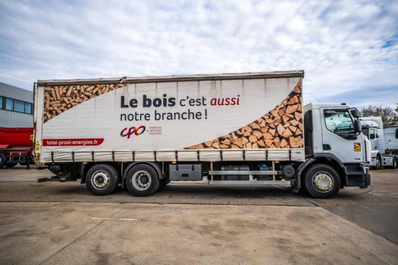 Renault PREMIUM 310 6X2 + Palfinger 2.5T - Tentinis sunkvežimis: foto 3 Renault PREMIUM 310 6X2 + Palfinger 2.5T - Tentinis sunkvežimis: foto 3