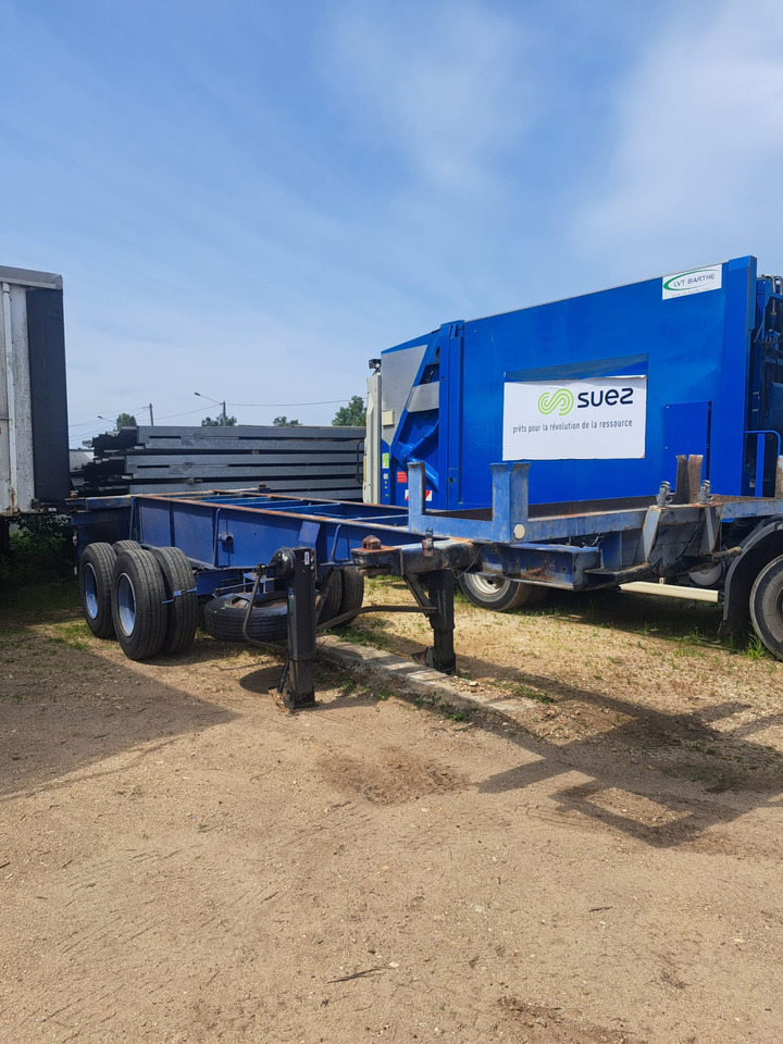 TRAILOR S27E - Konteineris-vežimus/ Sukeisti kūną puspriekabė: foto 1 TRAILOR S27E - Konteineris-vežimus/ Sukeisti kūną puspriekabė: foto 1