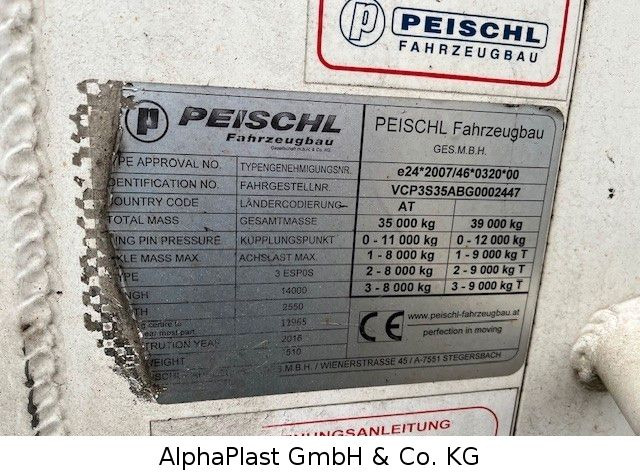 Stas Pischl Schubboden - Su slankiojanciomis grindimis puspriekabė: foto 3 Stas Pischl Schubboden - Su slankiojanciomis grindimis puspriekabė: foto 3
