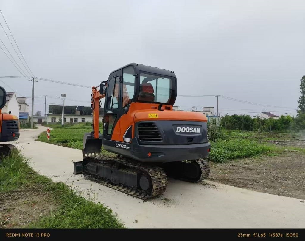 Mini ekskavatorius Doosan DX 60: foto 8