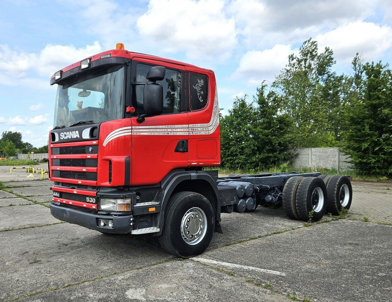 Scania 144 530 6X4 Manual Pump AND Injectros - Full Sprin G - Važiuoklės sunkvežimis: foto 1 Scania 144 530 6X4 Manual Pump AND Injectros - Full Sprin G - Važiuoklės sunkvežimis: foto 1