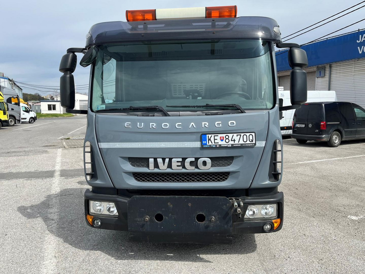 Iveco EuroCargo, 80E18, Hákový nosič kontajnerov - Hook-lift sunkvežimis, Sunkvežimis su kranu: foto 2 Iveco EuroCargo, 80E18, Hákový nosič kontajnerov - Hook-lift sunkvežimis, Sunkvežimis su kranu: foto 2
