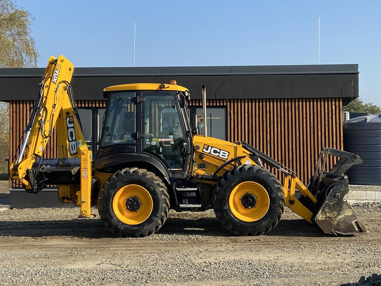 JCB 4CX ECO, Joystic, Traktobager - Ekskavatorius-krautuvas: foto 1 JCB 4CX ECO, Joystic, Traktobager - Ekskavatorius-krautuvas: foto 1