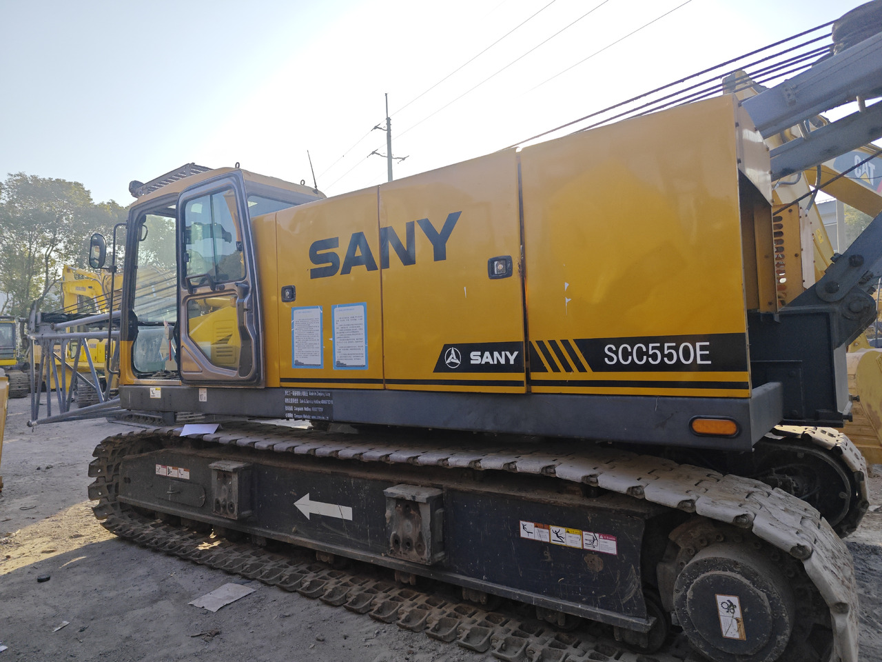 SANY SCC500E 50ton crawler crane - Vikšrinis kranas: foto 1 SANY SCC500E 50ton crawler crane - Vikšrinis kranas: foto 1