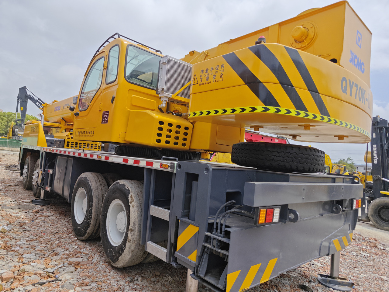 XCMG QY70K QY70KC XCT70 70T Used Truck Crane - Autokranas: foto 5 XCMG QY70K QY70KC XCT70 70T Used Truck Crane - Autokranas: foto 5