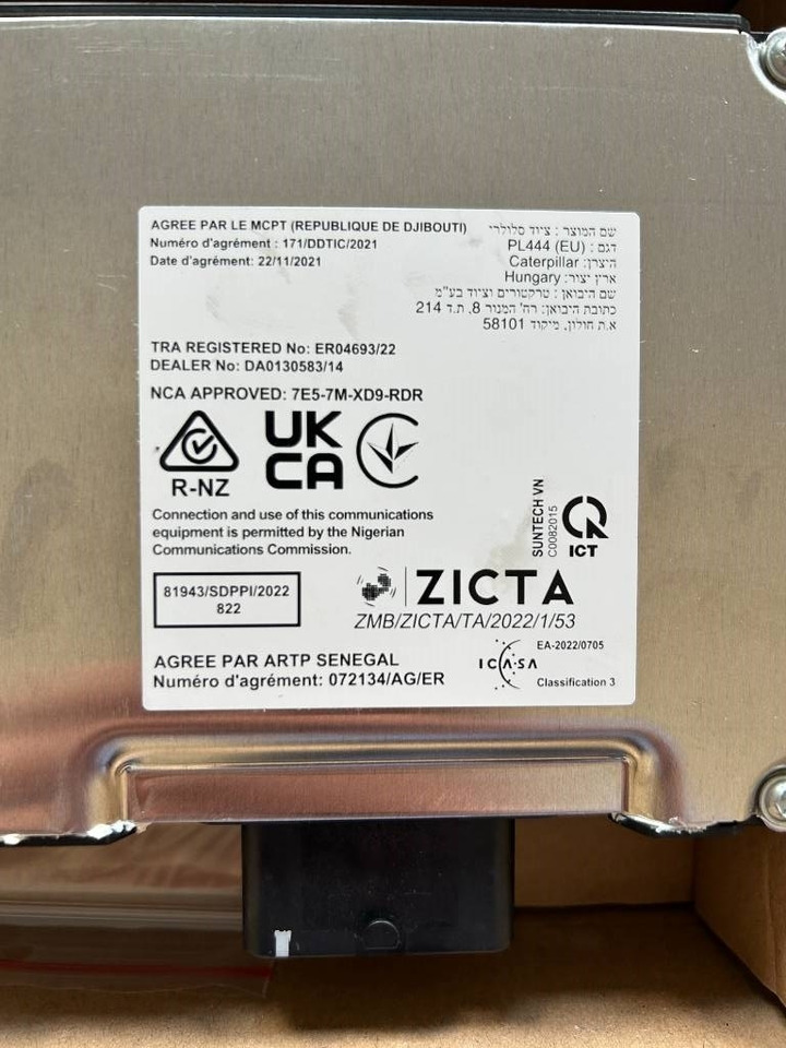 CAT Electronic Control Unit 604-9581 - DPX-25043 - Valdymo blokas - Statybinė technika: foto 5 CAT Electronic Control Unit 604-9581 - DPX-25043 - Valdymo blokas - Statybinė technika: foto 5