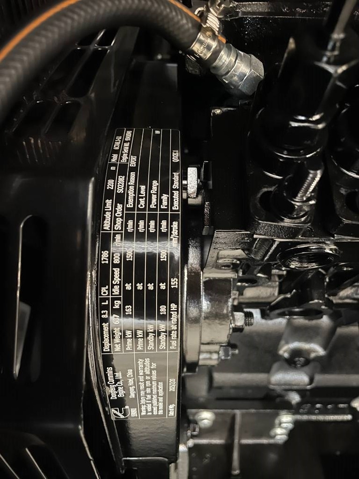 Nauja Elektrinis generatorius Cummins 6CTA8.3-G1 - 200 kVA Generator - DPX-19839: foto 16 Nauja Elektrinis generatorius Cummins 6CTA8.3-G1 - 200 kVA Generator - DPX-19839: foto 16