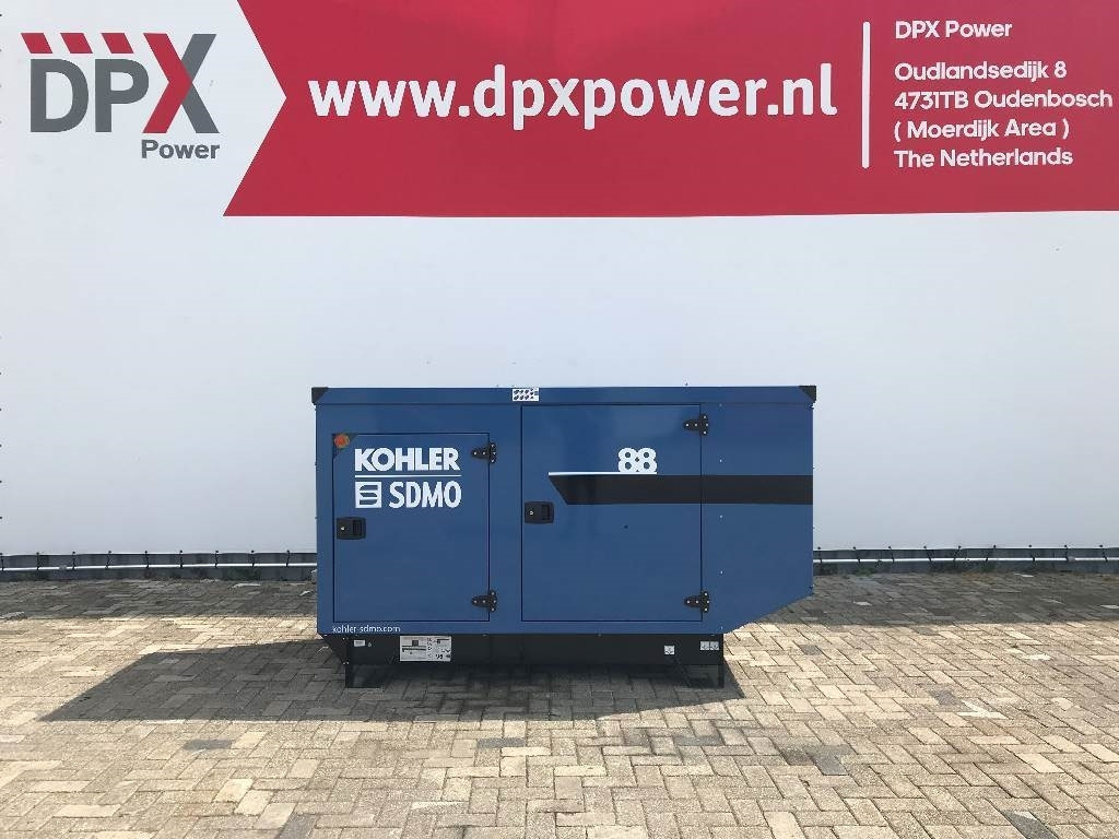 Sdmo J88 - 88 kVA Generator - DPX-17105 - Elektrinis generatorius: foto 1 Sdmo J88 - 88 kVA Generator - DPX-17105 - Elektrinis generatorius: foto 1