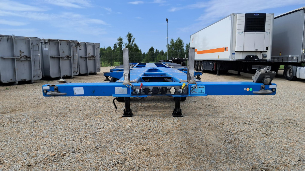 D-TEC FLEXITRAILER POD KONTENERY - Konteineris-vežimus/ Sukeisti kūną priekaba: foto 2 D-TEC FLEXITRAILER POD KONTENERY - Konteineris-vežimus/ Sukeisti kūną priekaba: foto 2