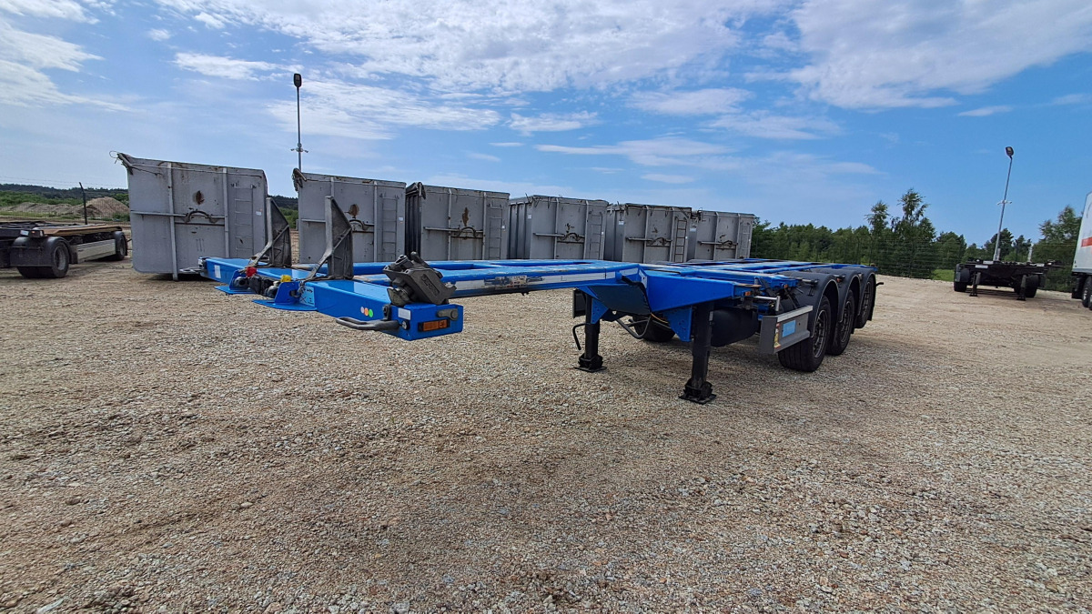D-TEC FLEXITRAILER POD KONTENERY - Konteineris-vežimus/ Sukeisti kūną priekaba: foto 3 D-TEC FLEXITRAILER POD KONTENERY - Konteineris-vežimus/ Sukeisti kūną priekaba: foto 3