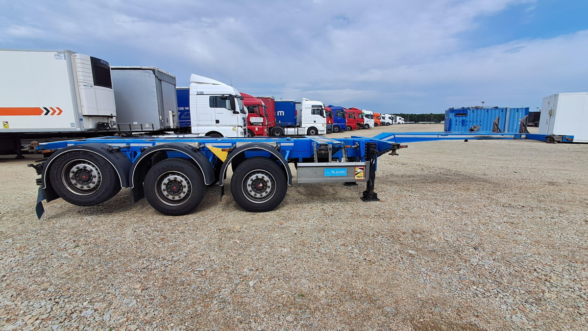 D-TEC FLEXITRAILER POD KONTENERY - Konteineris-vežimus/ Sukeisti kūną priekaba: foto 4 D-TEC FLEXITRAILER POD KONTENERY - Konteineris-vežimus/ Sukeisti kūną priekaba: foto 4