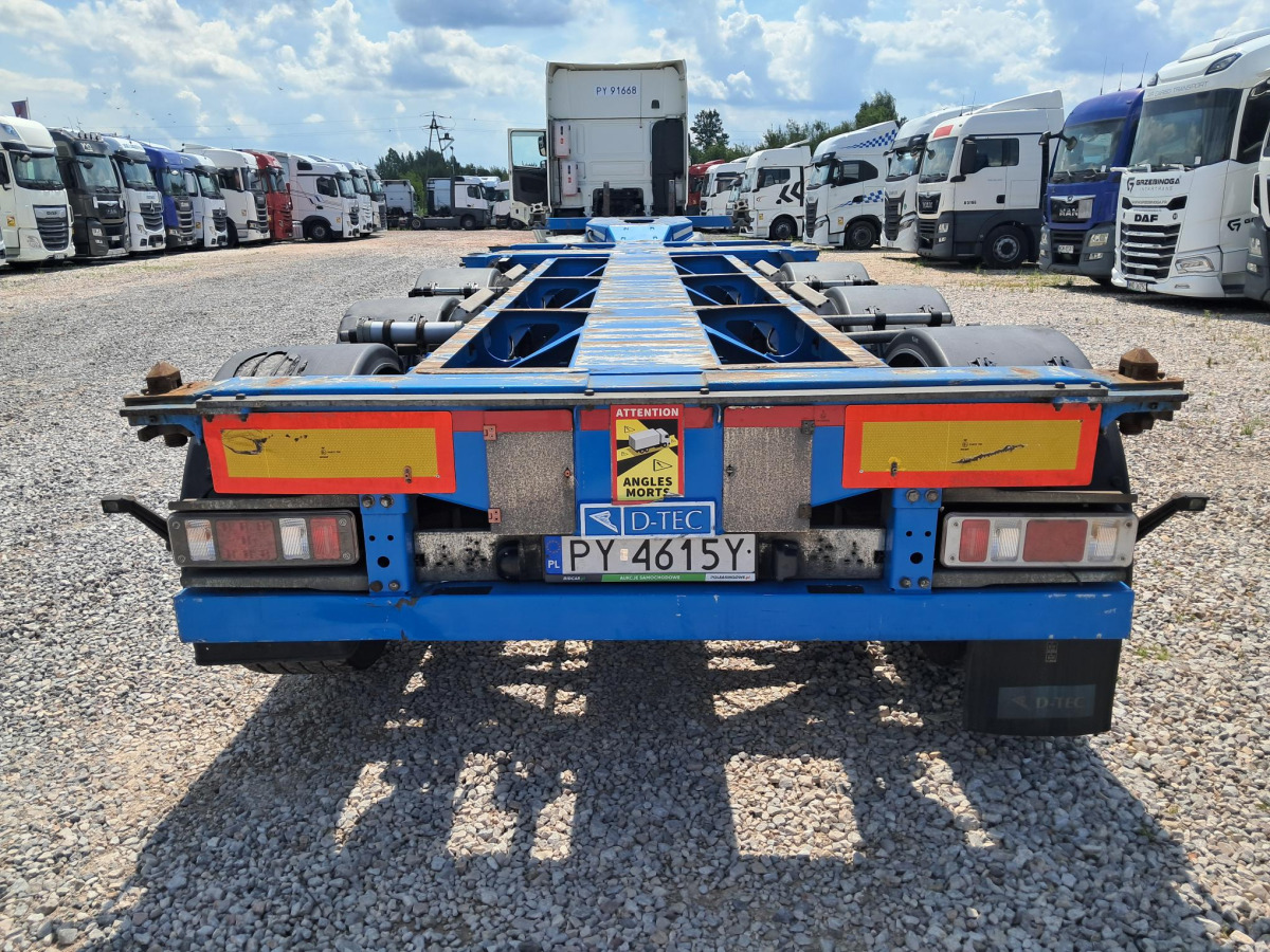 D-TEC FLEXITRAILER POD KONTENERY - Konteineris-vežimus/ Sukeisti kūną priekaba: foto 5 D-TEC FLEXITRAILER POD KONTENERY - Konteineris-vežimus/ Sukeisti kūną priekaba: foto 5