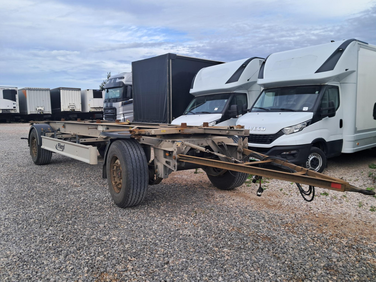 FLIEGL ZWP 180 POD KONTENERY - Konteineris-vežimus/ Sukeisti kūną priekaba: foto 1 FLIEGL ZWP 180 POD KONTENERY - Konteineris-vežimus/ Sukeisti kūną priekaba: foto 1
