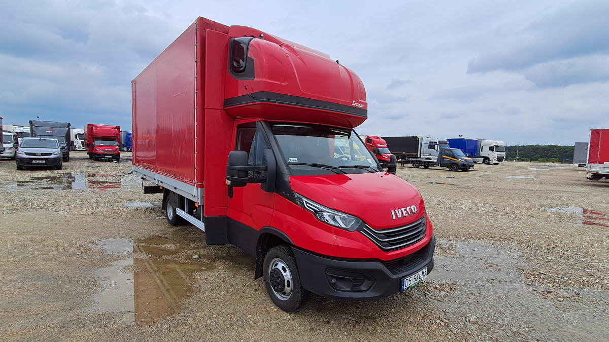 IVECO 50C18 PLANDEKA - Tentinis mikroautobusas: foto 1 IVECO 50C18 PLANDEKA - Tentinis mikroautobusas: foto 1