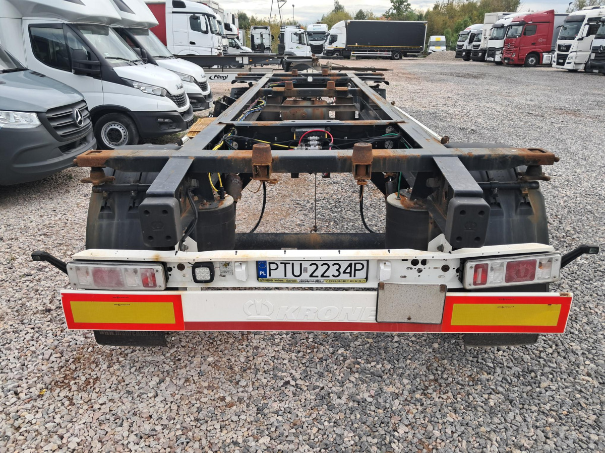 KRONE AZ POD KONTENERY - Konteineris-vežimus/ Sukeisti kūną priekaba: foto 5 KRONE AZ POD KONTENERY - Konteineris-vežimus/ Sukeisti kūną priekaba: foto 5