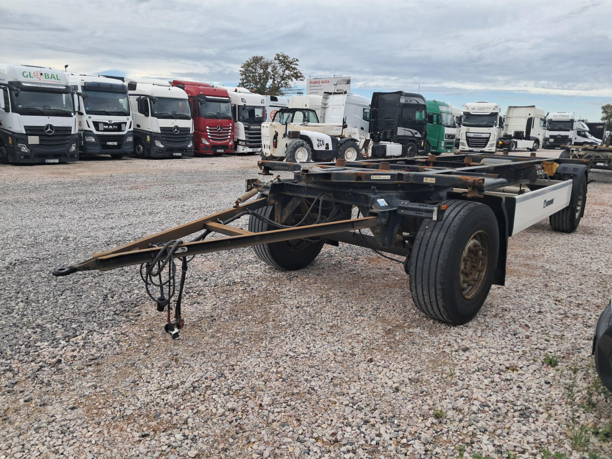 KRONE AZ POD KONTENERY - Konteineris-vežimus/ Sukeisti kūną priekaba: foto 3 KRONE AZ POD KONTENERY - Konteineris-vežimus/ Sukeisti kūną priekaba: foto 3