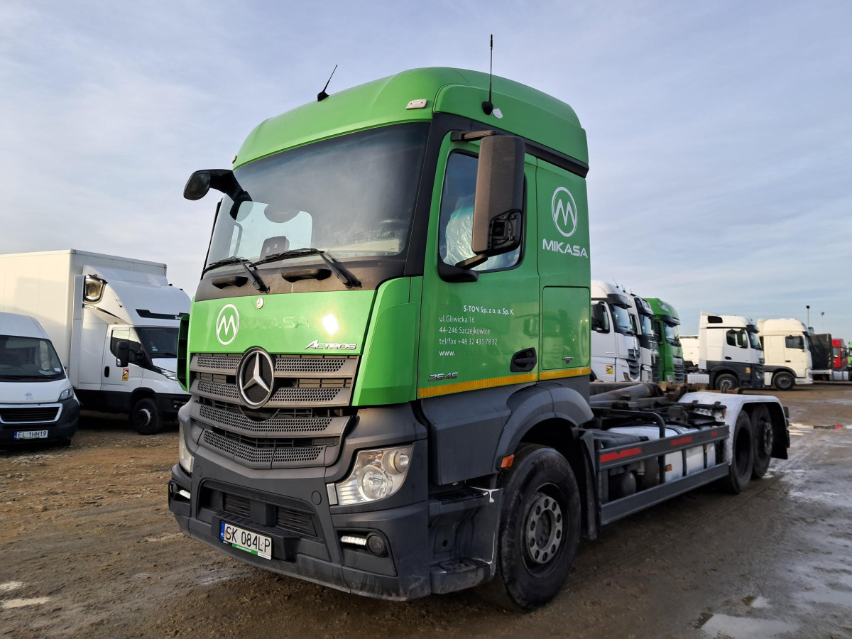 MERCEDES BENZ ACTROS HAKOWIEC - Hook-lift sunkvežimis: foto 2 MERCEDES BENZ ACTROS HAKOWIEC - Hook-lift sunkvežimis: foto 2