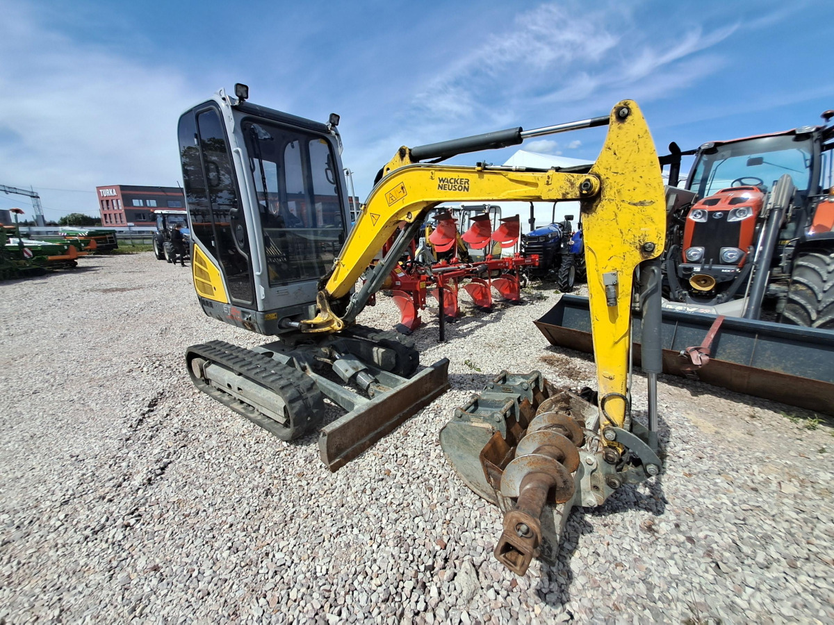Minikoparka WACKER NEUSON ET24 - 2022 - 2,7t - 13,8kW - Świder - Mini ekskavatorius: foto 1 Minikoparka WACKER NEUSON ET24 - 2022 - 2,7t - 13,8kW - Świder - Mini ekskavatorius: foto 1