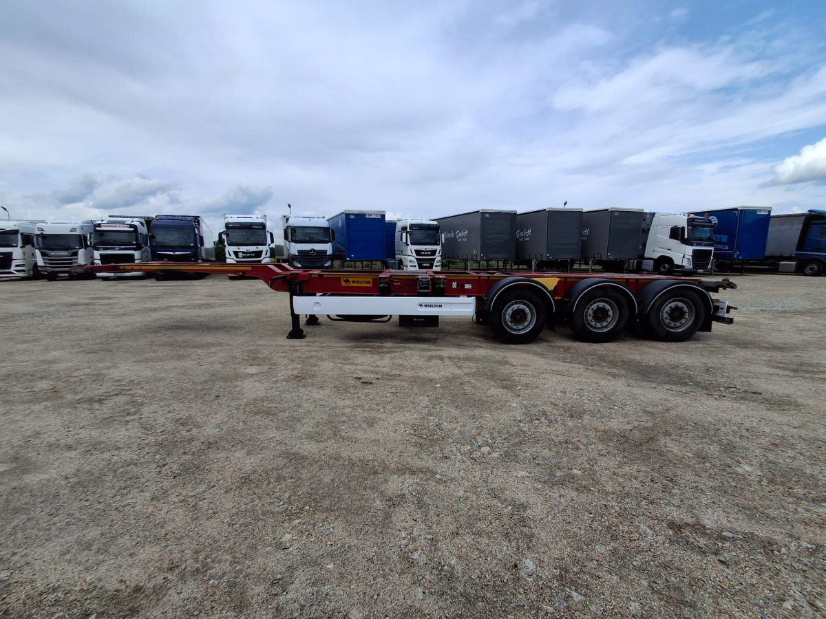 WIELTON NS3P POD KONTENERY - Konteineris-vežimus/ Sukeisti kūną priekaba: foto 5 WIELTON NS3P POD KONTENERY - Konteineris-vežimus/ Sukeisti kūną priekaba: foto 5