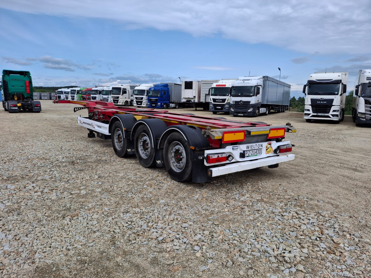 WIELTON NS3P POD KONTENERY - Konteineris-vežimus/ Sukeisti kūną priekaba: foto 1 WIELTON NS3P POD KONTENERY - Konteineris-vežimus/ Sukeisti kūną priekaba: foto 1