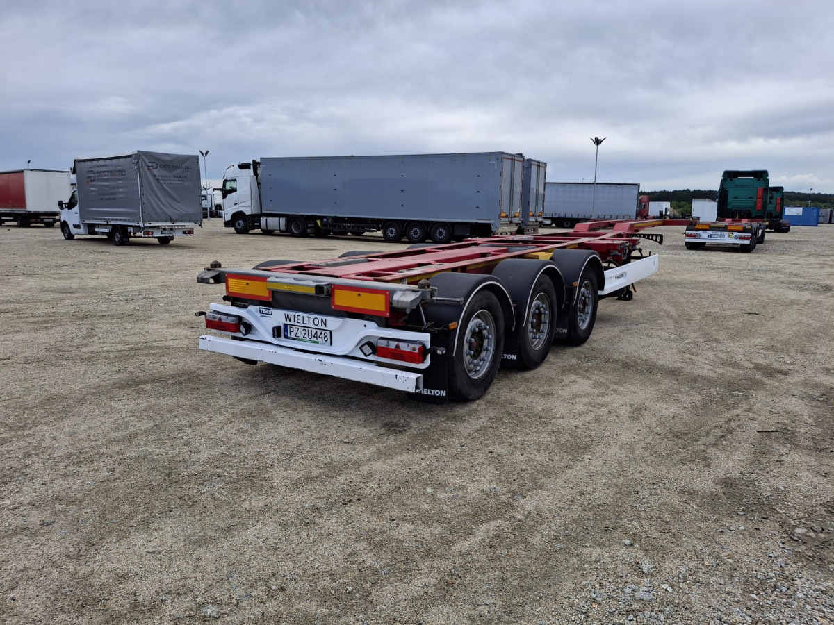 WIELTON NS3P POD KONTENERY - Konteineris-vežimus/ Sukeisti kūną priekaba: foto 2 WIELTON NS3P POD KONTENERY - Konteineris-vežimus/ Sukeisti kūną priekaba: foto 2