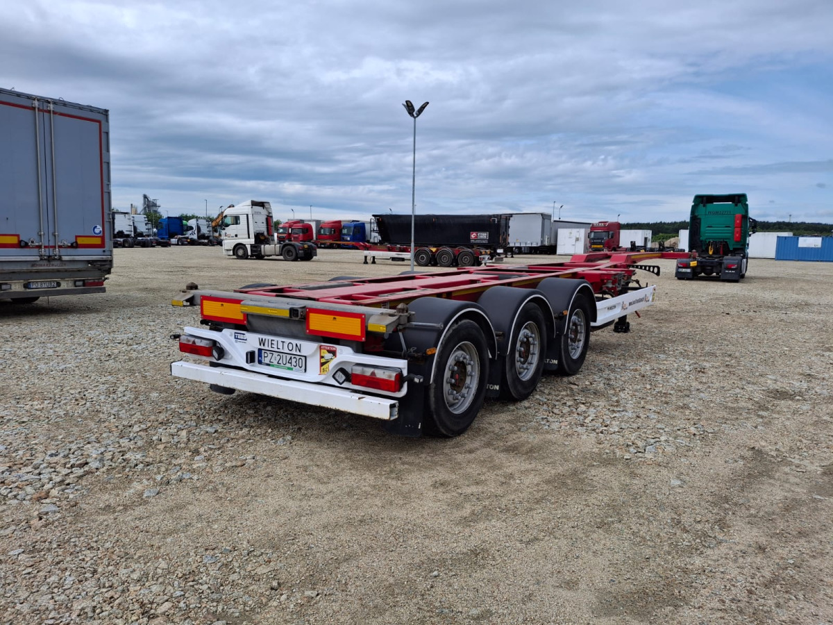 WIELTON NS3P POD KONTENERY - Konteineris-vežimus/ Sukeisti kūną priekaba: foto 2 WIELTON NS3P POD KONTENERY - Konteineris-vežimus/ Sukeisti kūną priekaba: foto 2