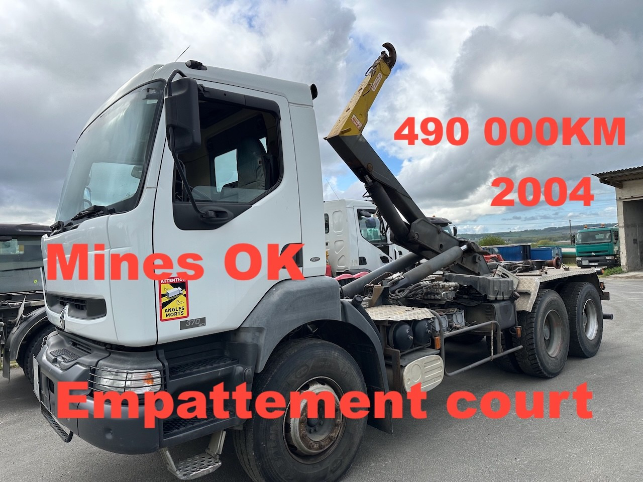 RENAULT KERAX 370 DCI - Hook-lift sunkvežimis: foto 1 RENAULT KERAX 370 DCI - Hook-lift sunkvežimis: foto 1