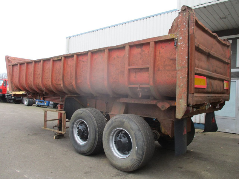 Fruehauf D33C , 2 axle , Steel tipper trailer , Drum Brakes , Spring suspension - Savivartis puspriekabė: foto 5 Fruehauf D33C , 2 axle , Steel tipper trailer , Drum Brakes , Spring suspension - Savivartis puspriekabė: foto 5