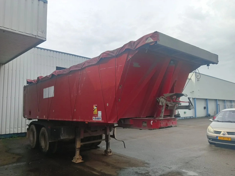Kaiser 2 Axle Alu Tipper , 8 Tyres , Spring Suspension , Drum Brakes - Savivartis puspriekabė: foto 4 Kaiser 2 Axle Alu Tipper , 8 Tyres , Spring Suspension , Drum Brakes - Savivartis puspriekabė: foto 4