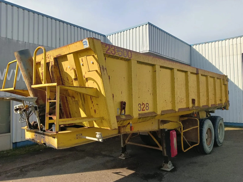 Kaiser 2 Axle Steel Tipper , Spring Suspension , Drum Brakes - Savivartis puspriekabė: foto 1 Kaiser 2 Axle Steel Tipper , Spring Suspension , Drum Brakes - Savivartis puspriekabė: foto 1