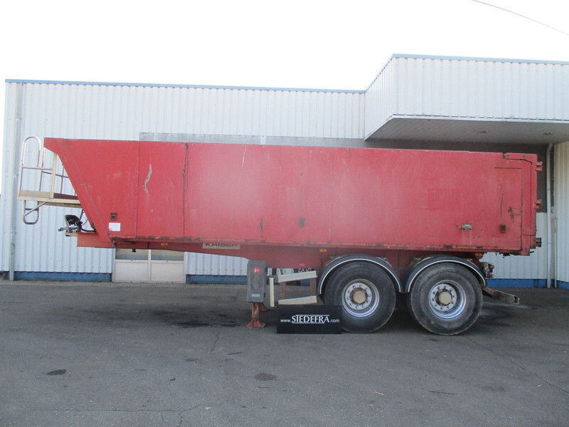 Kaiser 2x Gigant Axles , Steel tipper trailer , Drum Brakes, Spring Suspension - Savivartis puspriekabė: foto 2 Kaiser 2x Gigant Axles , Steel tipper trailer , Drum Brakes, Spring Suspension - Savivartis puspriekabė: foto 2