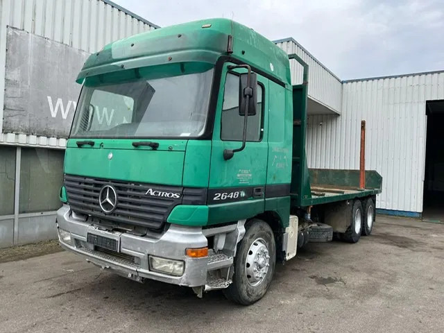Mercedes-Benz Actros 2648 , V8 , 6x4 , 3 Pedals EPS , Euro 2 - Platforminis/ Bortinis sunkvežimis: foto 1 Mercedes-Benz Actros 2648 , V8 , 6x4 , 3 Pedals EPS , Euro 2 - Platforminis/ Bortinis sunkvežimis: foto 1