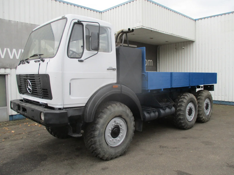 Mercedes-Benz FAP 2026 , V8 , 6x6 , ZF Manual , Spring suspension , ex - Platforminis/ Bortinis sunkvežimis: foto 1 Mercedes-Benz FAP 2026 , V8 , 6x6 , ZF Manual , Spring suspension , ex - Platforminis/ Bortinis sunkvežimis: foto 1