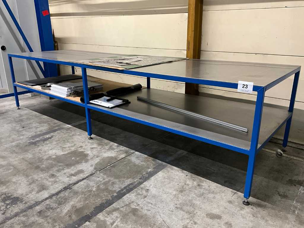 Maisto pramonės įranga 400x120cm Work Table: foto 1