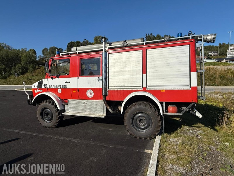 1980 Mercedes-Benz Unimog U1300L Brannbil - 4X4 - LAV KM - 49308KM - Gaisrinė mašina: foto 3 1980 Mercedes-Benz Unimog U1300L Brannbil - 4X4 - LAV KM - 49308KM - Gaisrinė mašina: foto 3