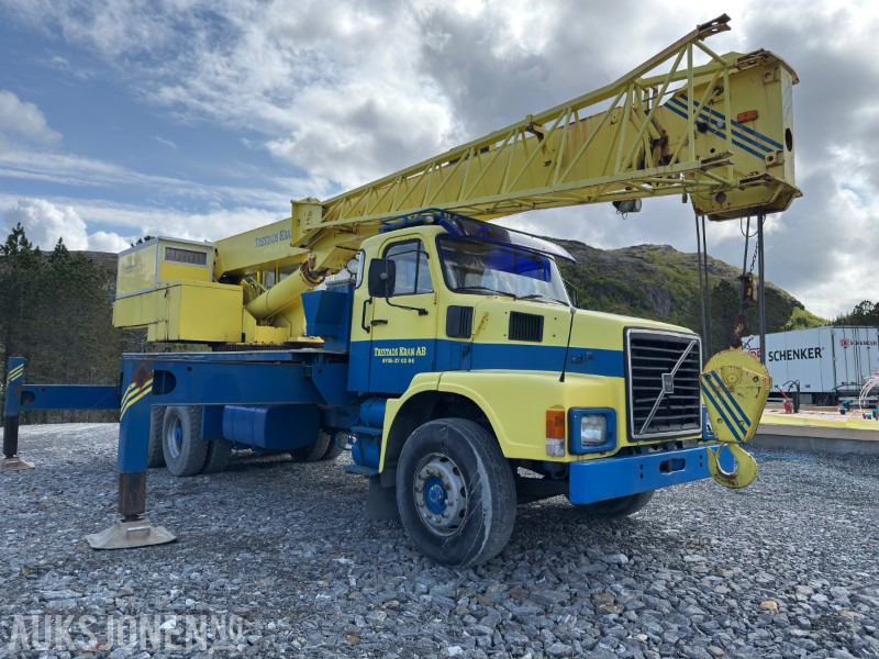 1980 Volvo N10 mobilkran med Bjørnkranar kran - Sunkvežimis su kranu: foto 3 1980 Volvo N10 mobilkran med Bjørnkranar kran - Sunkvežimis su kranu: foto 3