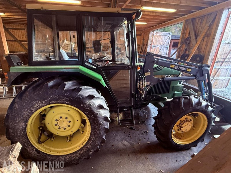 Traktorius 1984 John Deere 1140 4576 timer m/ Pallegafler, Grusskuffe, Snøskuffe, Kjetting: foto 14 Traktorius 1984 John Deere 1140 4576 timer m/ Pallegafler, Grusskuffe, Snøskuffe, Kjetting: foto 14