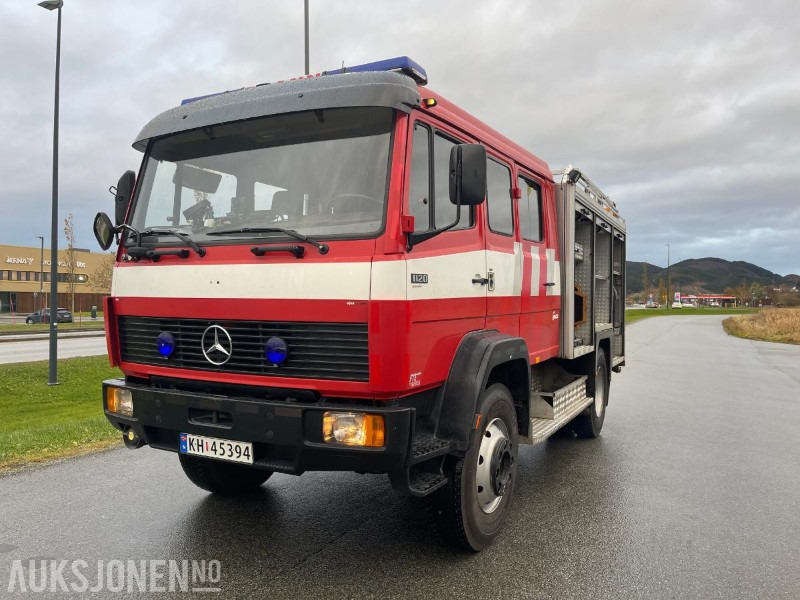 1990 Mercedes-Benz 1120 AF Brannbil, med kun 44745 km, Eu godkjent til 30.04.2026 - Gaisrinė mašina: foto 4 1990 Mercedes-Benz 1120 AF Brannbil, med kun 44745 km, Eu godkjent til 30.04.2026 - Gaisrinė mašina: foto 4