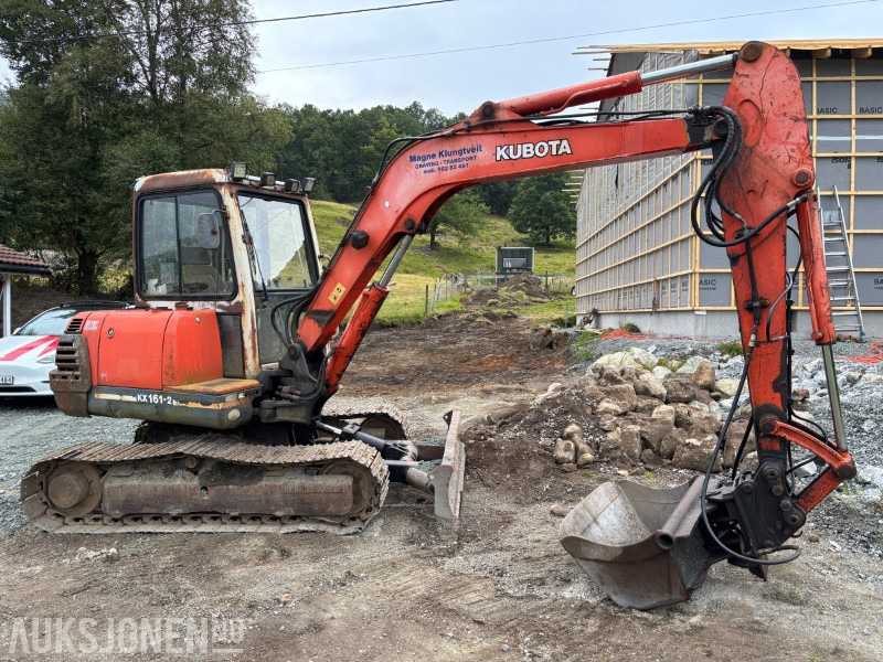 1994 Kubota KX161-2 6T. 2 Skuffer og Tømmerklype. - Ekskavatorius: foto 5 1994 Kubota KX161-2 6T. 2 Skuffer og Tømmerklype. - Ekskavatorius: foto 5
