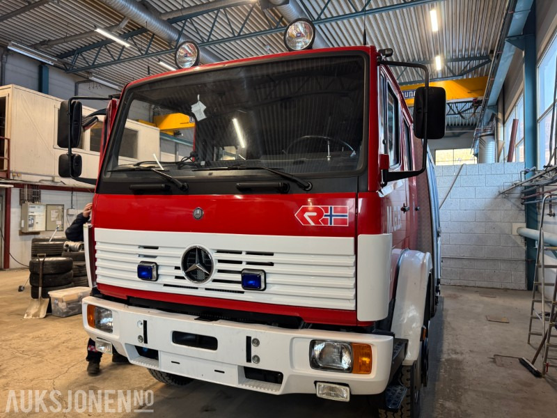1997 Mercedes-Benz 1124 Af/36 4X4 brannbil registrert som motorredskap med kun 29540 km - Gaisrinė mašina: foto 4 1997 Mercedes-Benz 1124 Af/36 4X4 brannbil registrert som motorredskap med kun 29540 km - Gaisrinė mašina: foto 4