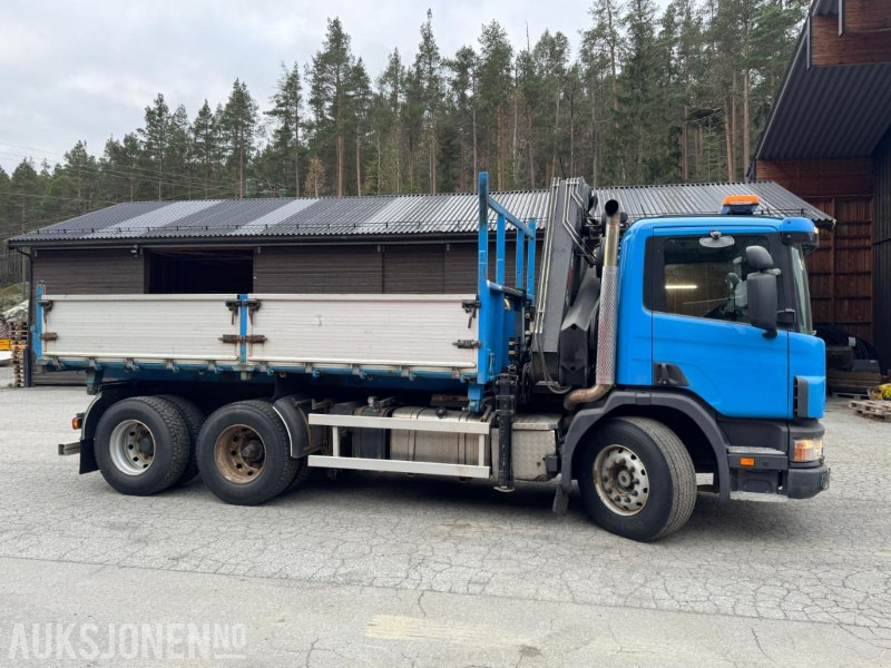 1997 Scania P124 400 kranbil med 3-veis tipp og klype - Sunkvežimis su kranu: foto 5 1997 Scania P124 400 kranbil med 3-veis tipp og klype - Sunkvežimis su kranu: foto 5