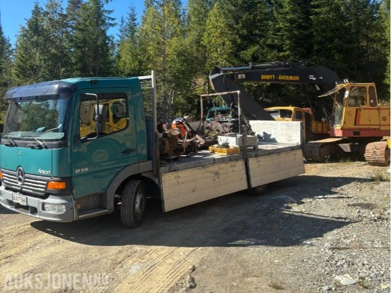 1998 Mercedes-Benz Atego 815/36 - Platforminis/ Bortinis sunkvežimis: foto 3 1998 Mercedes-Benz Atego 815/36 - Platforminis/ Bortinis sunkvežimis: foto 3