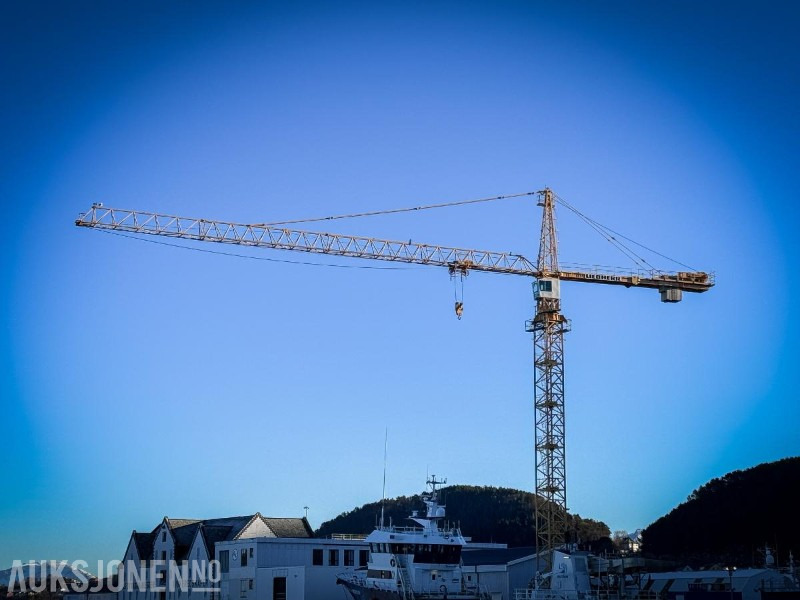 2000 Liebherr 280 EC-H 16 Litronic Tårnkran med undervogn på plater - Kranas: foto 1 2000 Liebherr 280 EC-H 16 Litronic Tårnkran med undervogn på plater - Kranas: foto 1
