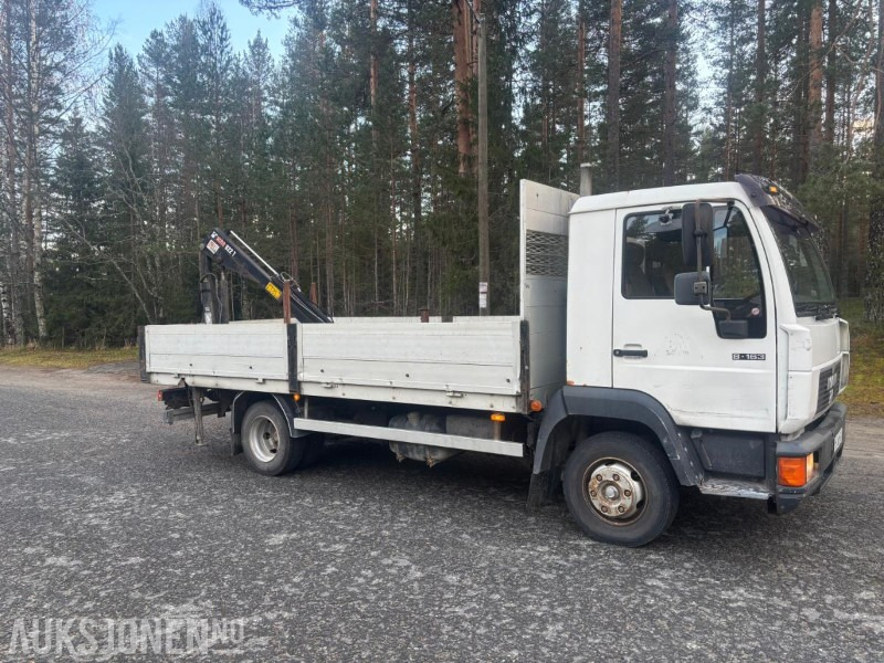 2000 MAN 8.163 LLC MED HIAB KRAN - Sunkvežimis su kranu: foto 2 2000 MAN 8.163 LLC MED HIAB KRAN - Sunkvežimis su kranu: foto 2