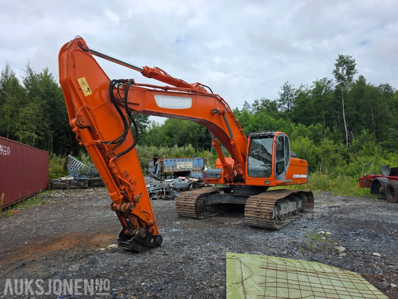 2007 Doosan DX340lc Beltegraver - S70 - 11312 arbeidstimer - - Ekskavatorius: foto 1 2007 Doosan DX340lc Beltegraver - S70 - 11312 arbeidstimer - - Ekskavatorius: foto 1
